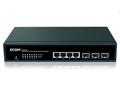 網(wǎng)管千兆3光4電交換機